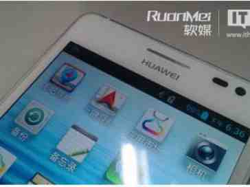 Huawei Ascend D2 gives pre-CES peek at its white paint job
