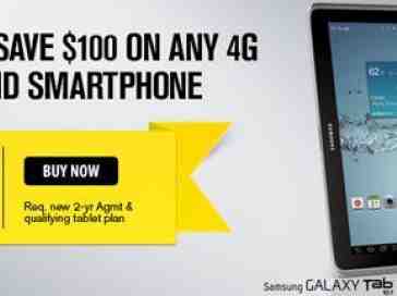 New Sprint promotion knocks $100 off the price of 4G LTE tablets with smartphone purchase