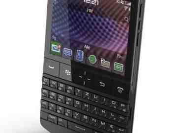 Black Porsche Design P'9981 BlackBerry to be available at Harrods on Jan. 2