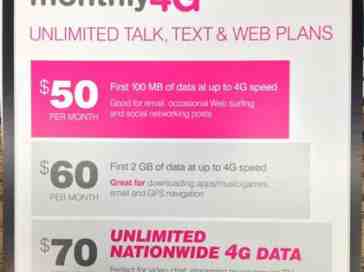 T-Mobile tipped to be bringing Unlimited Nationwide 4G Data plan to Monthly4G