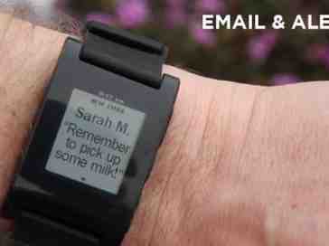 Are you getting a Pebble smartwatch sent your way?
