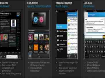 BlackBerry 10 leaks continue with training documents that cover OS features, Z10 specs