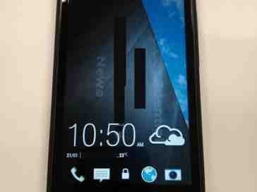Leaked photos of possible HTC M7 surface, new Home button placement included
