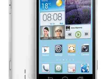 Huawei Ascend P2 shown off in leaked image, rumored to pack 4.5-inch 1080p display
