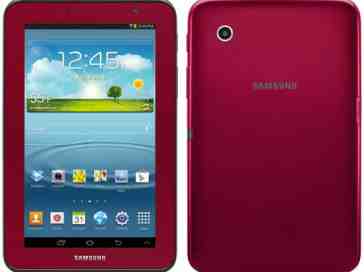 Samsung intros Garnet Red Galaxy Tab 2 7.0 with Jelly Bean, $219.99 price tag