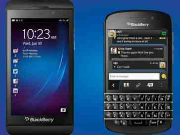 BlackBerry Z10 and BlackBerry Q10 officially introduced