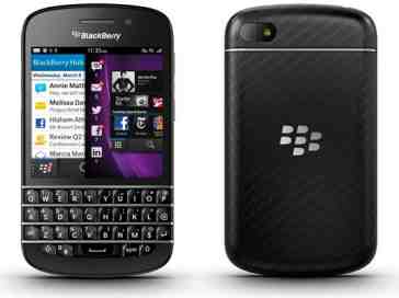 BlackBerry Q10 expected to hit the U.S. in May or June