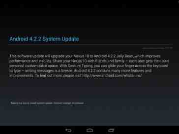 Android 4.2.2 Jelly Bean update said to be hitting some Nexus 7, Nexus 10 and GSM Galaxy Nexus units