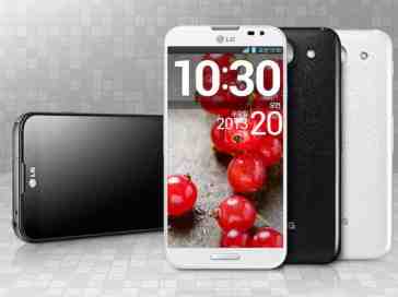 New 5.5-inch LG Optimus G Pro announced, features thin side bezels and quad-core processor