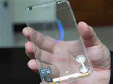 Transparent phone prototype shown off by Polytron Technologies