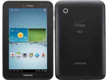 Verizon Samsung Galaxy Tab 2 7.0, Galaxy Tab 2 10.1 receiving Jelly Bean updates