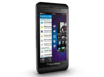 AT&T BlackBerry Z10 branding and packaging shown off in the wild days before launch