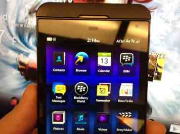 AT&T BlackBerry Z10 poses for some more photos ahead of launch