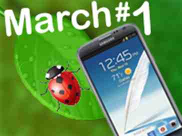 The Samsung Galaxy Note II is #1 for March 2013