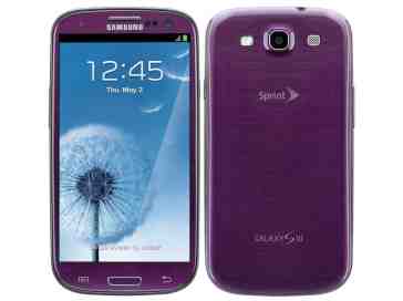 Sprint's Amethyst Purple Samsung Galaxy S III now available for purchase