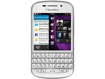 Verizon's BlackBerry Q10 now available for pre-order, expected to ship by June 6