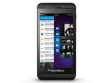 T-Mobile's BlackBerry Z10 slated to begin receiving BlackBerry 10.1 update today
