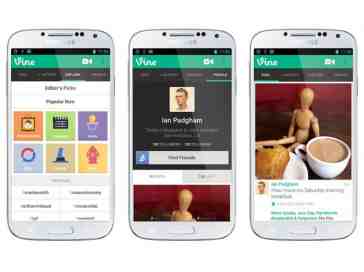 Vine for Android updated with sharing to Facebook and other improvements