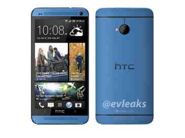 Blue HTC One appears in leaked renders