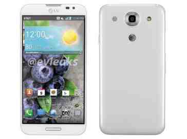 AT&T LG Optimus G Pro to be given white paint job, leaked image shows