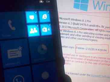 Windows Phone 8.1 notification center teased in leaked images