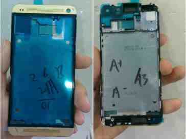 Gold HTC One front panel leaks out, suggests device has deep closet