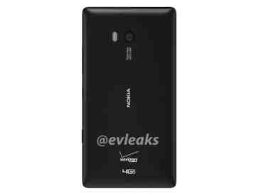 Verizon's Nokia Lumia 929 leaks again, this time showing off its backside