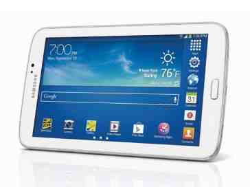 Samsung Galaxy Tab 3 7.0 with Sprint 4G LTE connectivity arriving on Oct. 11