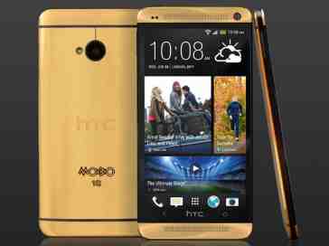 Gold HTC One debuts with real 18ct gold plating, valued at $4,400