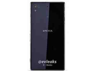 Sony Xperia Z1 with T-Mobile branding shown off in leaked press render