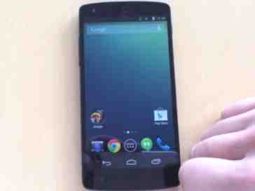 LG Nexus 5 and Android 4.4 shown off in high-quality 7-minute video