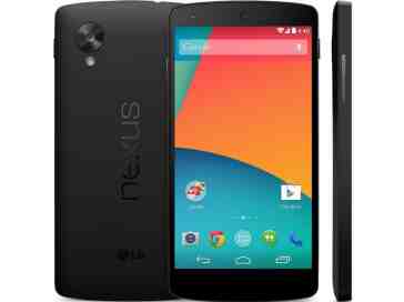 LG Nexus 5 shows its face in official render, pops up in Google Play Store with $349 price tag