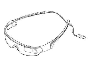 Samsung design patent teases 'sports glasses' that connect to a smartphone