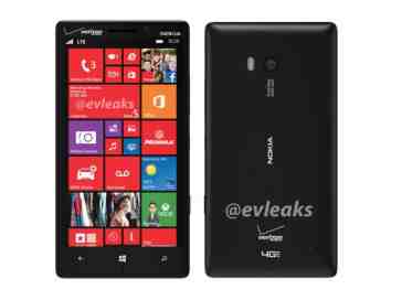 Verizon's Nokia Lumia 929 shown off in leaked photo and video