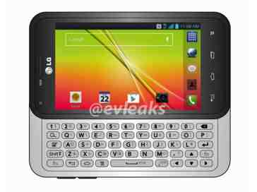 LG Optimus F3Q for T-Mobile bares its physical keyboard in leaked image
