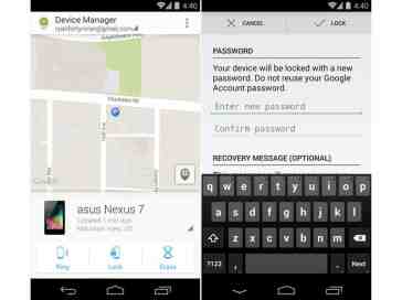 Android Device Manager app now available for download from the Google Play Store