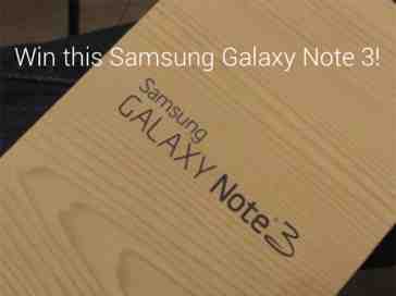 Giveaway Round 1: Win a Samsung Galaxy Note 3!