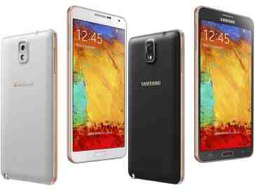 Rose Gold Samsung Galaxy Note 3 reportedly headed to Verizon