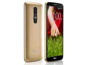 LG G2 dons golden duds in Taiwan