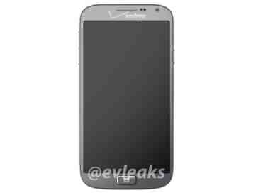 Samsung SM-W750V 'Huron' for Verizon shows its Galaxy S 4-like face in leaked render