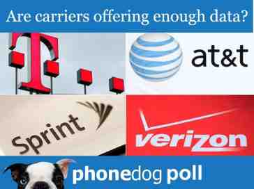 Poll: Are carriers offering enough data?