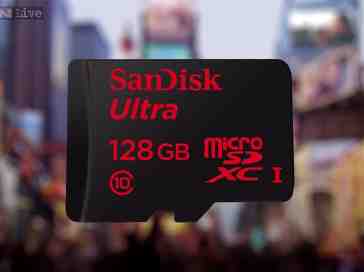 I wish I could be more excited about the 128GB SanDisk microSD card