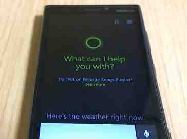 Windows Phone 8.1's Cortana personal assistant shown on video