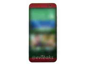 'HTC M8 Ace' appears in leaked render wearing red duds
