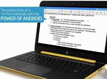 HP Slatebook 14 laptop leaks out with Android OS, 1080p display