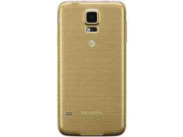 AT&T shows off its Copper Gold Galaxy S5, puts it up for sale