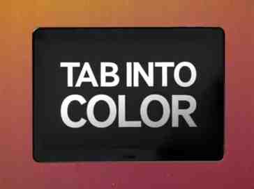 Samsung releases colorful countdown for 'Tab Into Color' event
