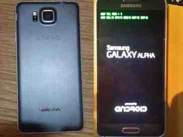 Samsung Galaxy Alpha strikes a pose for the camera [UPDATED]