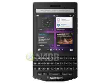 BlackBerry P'9983 shows off its luxury body, physical keyboard in leaked images