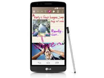 LG G3 Stylus officially announced with 5.5-inch display, Rubberdium pen